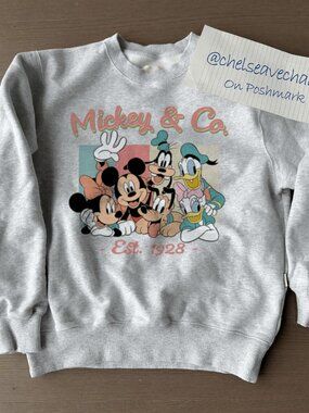 Vintage Mickey And Company EST 1928 Disney Sweatshirt, Family Vacation Shirt Tee